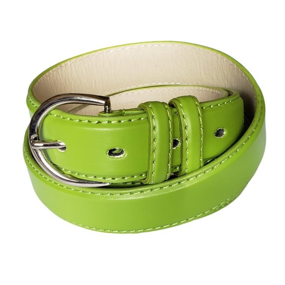 Accessories | Womens Ladies Light Green Leather Belt | Poshmark